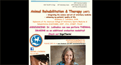 Desktop Screenshot of animalrehabtherapy.com